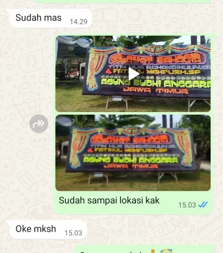 Pengiriman Papan Bunga Cililitan