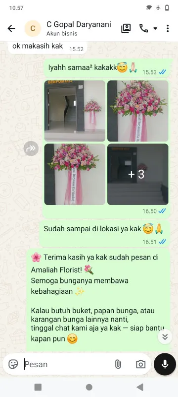 Pengiriman Karangan Bunga Cililitan