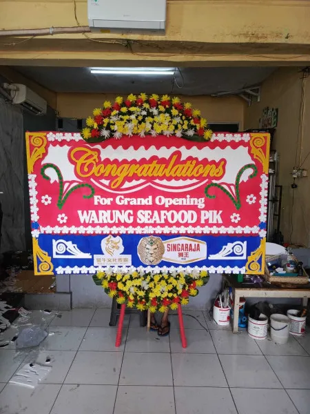 Papan Bunga Ucapan Selamat Cililitan