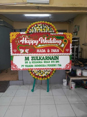 Papan Bunga di Cililitan